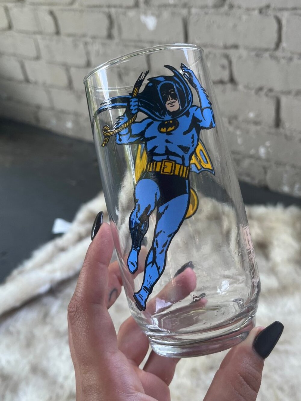 Pepsi Collection DC Comics Batman Novelty Dinner Glass